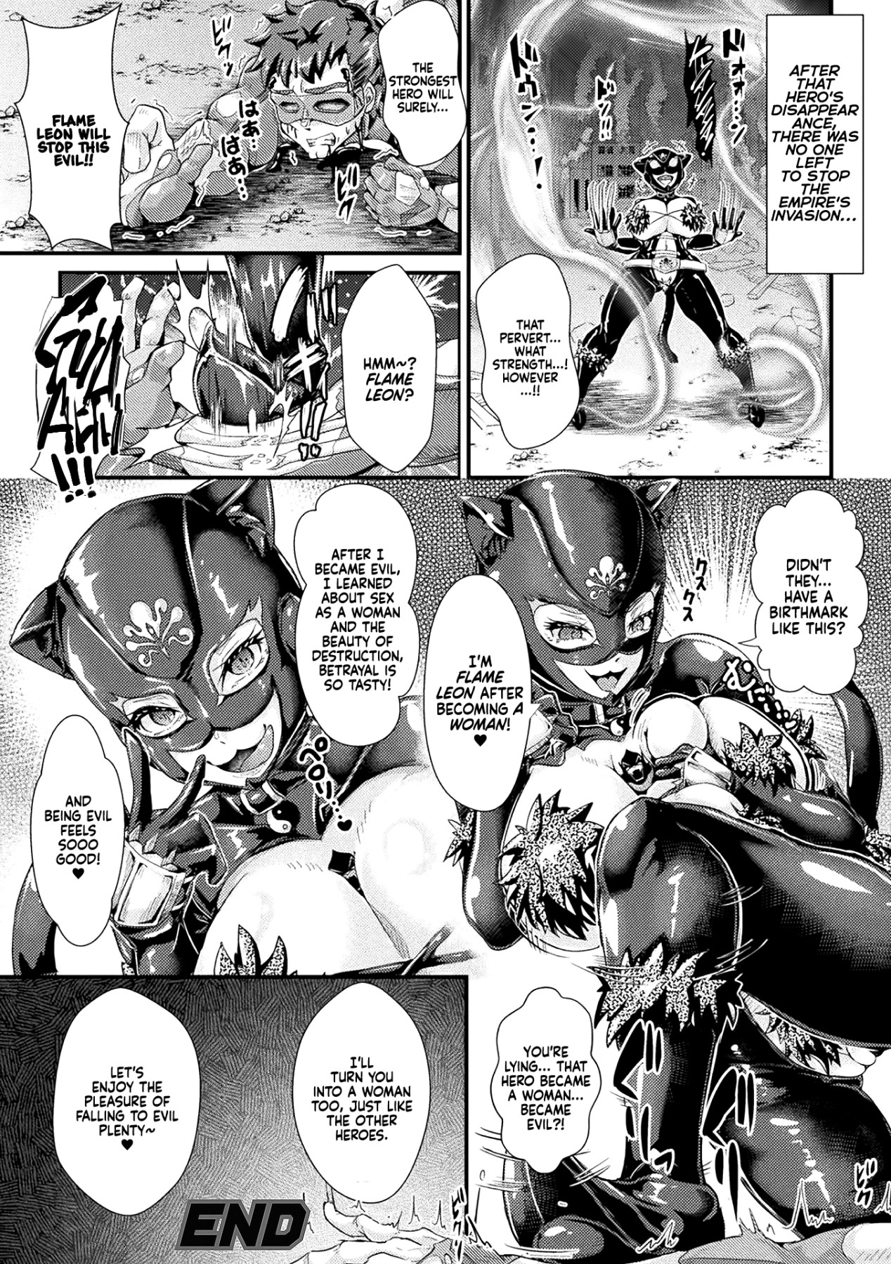 Hentai Manga Comic-RAPE-BREAKABLE Sex Change Hero's Decisive Battle! The Trap Covered Enemy Base!-Read-20